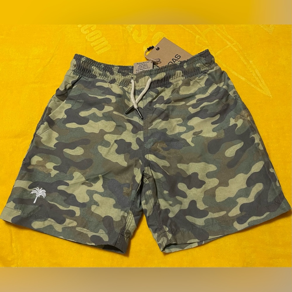 OAS Kids Swim One Piece - Green Camo